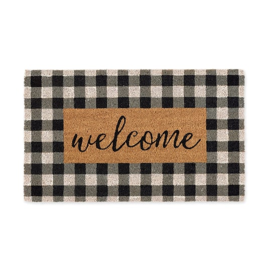 DII® Checkers Welcome Doormat